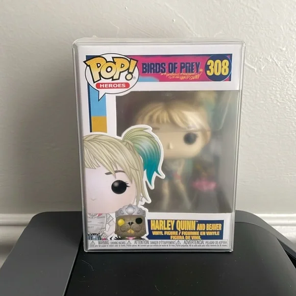 Funko Pop! Heroes: Birds of Prey - Harley Quinn with Beaver, Multicolor - Picture 4 of 5